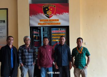 Aliansi Pemuda Poco Leok Kooperatif Penuhi Panggilan Penyidik Polres Manggarai