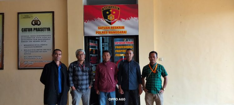 Aliansi Pemuda Poco Leok Kooperatif Penuhi Panggilan Penyidik Polres Manggarai