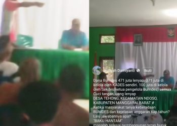 Dana BUMDes Tehong Lenyap, Kades dan Sekdes Disebut sebagai Pengelolah