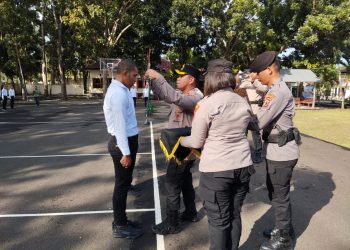 Tingkatkan Profesionalisme Satpam di Daerah Super Premium, Polisi gelar Pelatihan Gada Pratama 