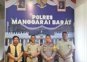 Sinergi Berantas Praktik Mafia Tanah, Kepala BPN/ATR Mabar yang Baru Kunjungi Kapolres Mabar 