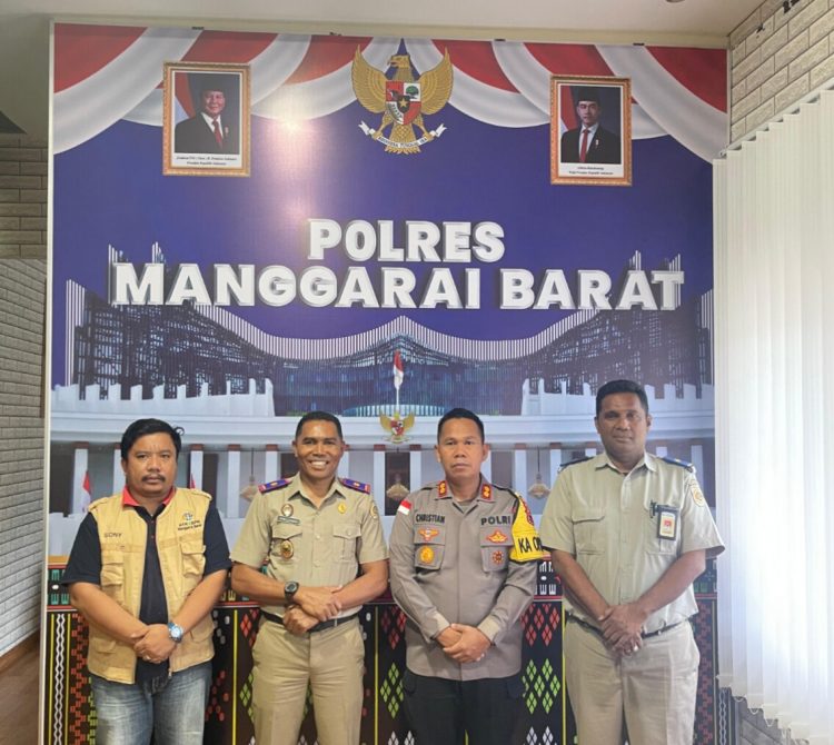 Sinergi Berantas Praktik Mafia Tanah, Kepala BPN/ATR Mabar yang Baru Kunjungi Kapolres Mabar 