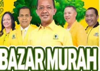 Ringankan Kebutuhan Masyarakat, DPD Golkar Matim Hadir Di tengah Kesulitan Masyarakat pada HUT ke-61
