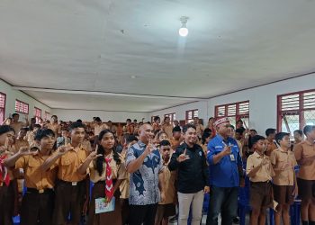 SMPN 12 Satar Mese Gandeng Densus 88 Gelar Sosialisasi, Ajak Siswa Lindungi Diri Sejak Dini