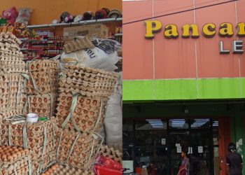 Aroma Busuk di Toko Pancaran Mart Lembor Bikin Konsumen Tidak Nyaman. Begini Respon Kepala Toko