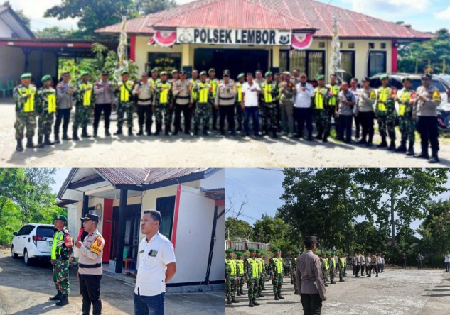 Kapolsek Lembor Sampaikan Pesan Penting Saat Menggelar Apel Gabungan, wajib Diketahui Masyarakat