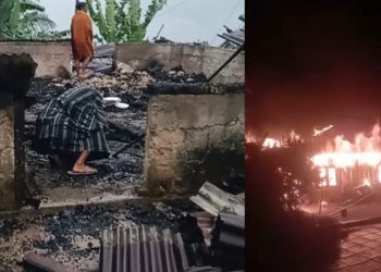 Gercep BPBD Manggarai Atasi Musibah Kebakaran yang Menghanguskan Rumah di Compang Cibal