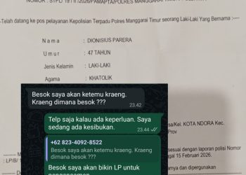 Diduga Lakukan Pengancaman, Dionisius Parera Polisikan Stefanus Jemsifori