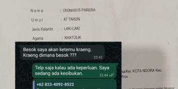 Diduga Lakukan Pengancaman, Dionisius Parera Polisikan Stefanus Jemsifori