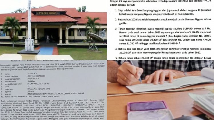 Suhardi Polisikan “S” Terkait Terbitnya Surat Pernyataan Keberatan yang Diduga Dibuat oleh “H” di Kantor Parpol