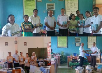 Dukung Literasi di Lembor Selatan, Siprianus Anjelo Salurkan Ratusan Buku untuk Dua Sekolah