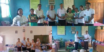 Dukung Literasi di Lembor Selatan, Siprianus Anjelo Salurkan Ratusan Buku untuk Dua Sekolah