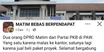 Isu PAW Dua Anggota DPRD Matim dari PKB Mencuat di Media Sosial, Ketua DPC Pilih Irit Bicara