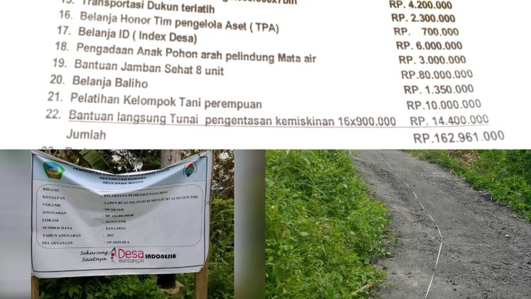 BPD Rana Masak Temukan Dugaan Belanja Fiktif Rp162 Juta, Kinerja Kades Disorot