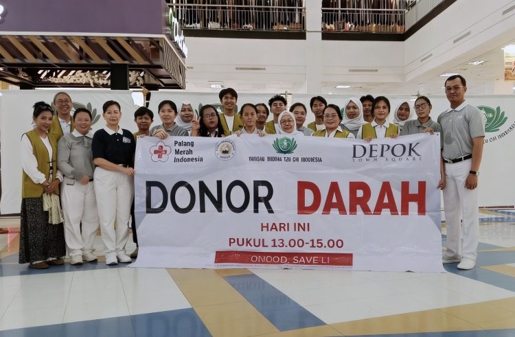 Beyond Expectation: Calon Pendonor Darah Kegiatan Tzu Chi Depok Lampaui 100 Target