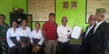 Mikael Urus Resmi Daftarkan Diri Jadi Calon Kepala Desa Cumbi