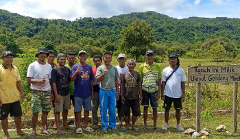 Warga Ulayat Mbehal -Tebedo Dihantui Isu Bernarasi Provokatif Saat Bersihkan Lokasi Lengkong Warang