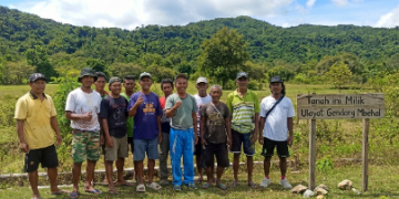 Warga Ulayat Mbehal -Tebedo Dihantui Isu Bernarasi Provokatif Saat Bersihkan Lokasi Lengkong Warang