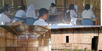 Minim Fasilitas, Siswa SMKN 1 Lembor NTT Bertahan Belajar di Ruang Darurat Hasil Swadaya