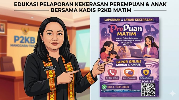 Kasus Kekerasan Seksual Anak Meningkat, Dinas P2KBP3A Manggarai Timur Luncurkan PRO PUAN