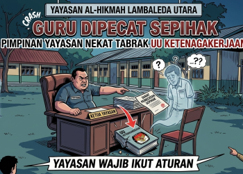 Yayasan Al-Hikmah Pecat Guru Secara Sepihak, Hukum Ketenagakerjaan Ditabrak, Depag Matim Bungkam