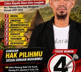 Merayakan Demokrasi di Golo Langkok: Saat Nomor Urut Menjadi Simpul Persaudaraan
