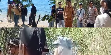 Lewat Jalur Laut, BPN Mabar dan Hugeng Ukur Tanah “Siluman” Tanpa Ketahuan Ulayat Mbehal