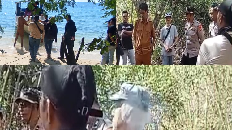 Lewat Jalur Laut, BPN Mabar dan Hugeng Ukur Tanah “Siluman” Tanpa Ketahuan Ulayat Mbehal