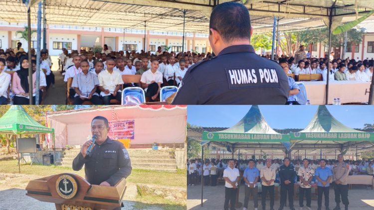 Bukan MPLS Biasa: Polres Mabar Ingatkan Ratusan Siswa SMK Stella Maris Soal “Pisau Bermata Dua” di Kantong Mereka