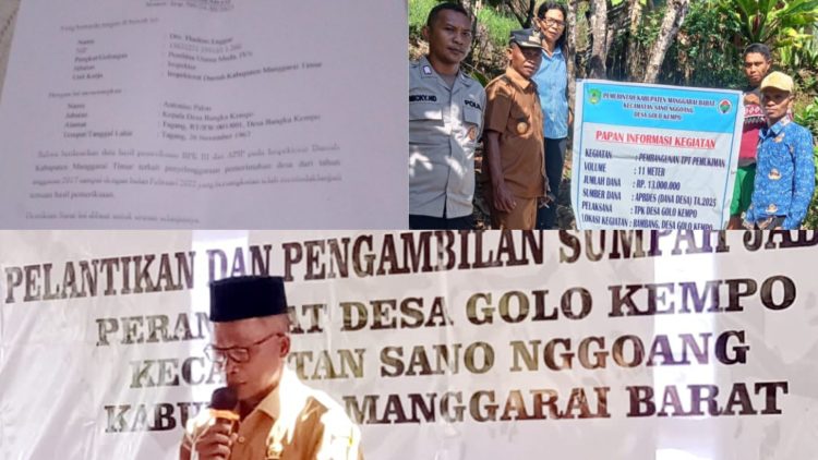 Pinjam Uang Warga demi Menuntaskan Proyek Desa, Kades Golo Kempo Janjikan Akan Melunasi Utang Ratusan Juta