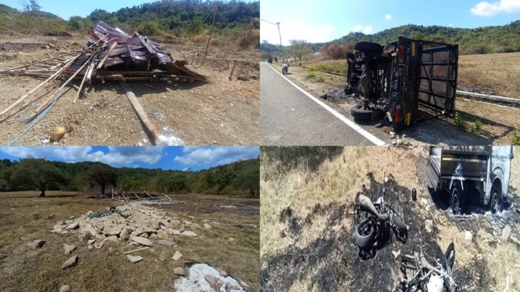 Bukan Bentrok, Warga Mbehal Mengaku Diserang Massa Rareng: 2 Mobil, 2 Motor, dan 3 Pondok Hangus Dibakar