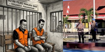 Dua Oknum Wartawan Di Mabar Resmi Dijebloskan ke Sel Tahanan Polres, Begini Respon Orang Tua Korban