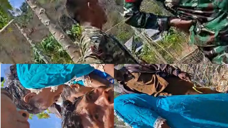 Diduga Oknum Anggota TNI AD Aniaya Warga Secara Bersama Gegara Divideokan Saat Bongkar Pagar