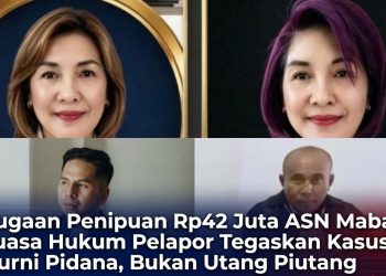 Dugaan Penipuan Rp 42 Juta ASN Mabar: Kuasa Hukum Pelapor Tegaskan Kasus Murni Pidana, Bukan Utang Piutang
