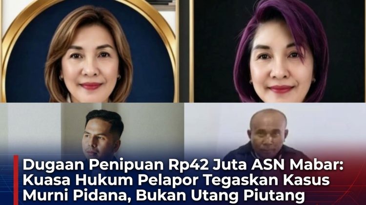 Dugaan Penipuan Rp 42 Juta ASN Mabar: Kuasa Hukum Pelapor Tegaskan Kasus Murni Pidana, Bukan Utang Piutang